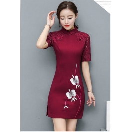 dress cheongsam D5064