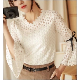 blouse brukat import T4645