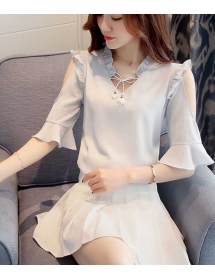 blouse korea T4659