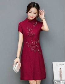 dress cheongsam D5113