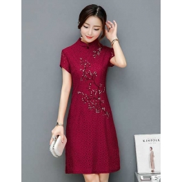 dress cheongsam D5113