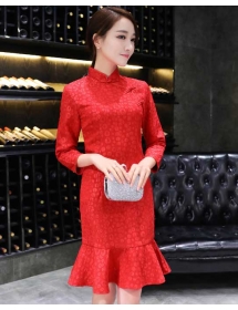 dress cheongsam D5116