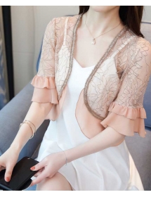 cardigan brukat T4679