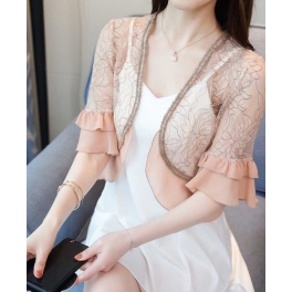 cardigan brukat T4679