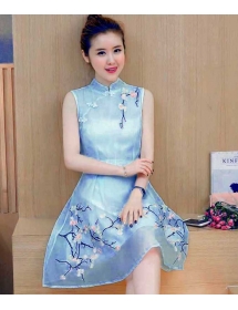 dress cheongsam modern D5129