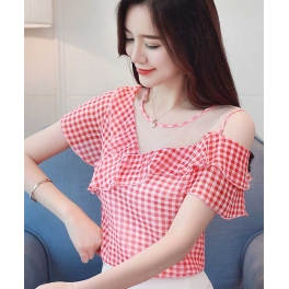 blouse korea T4698