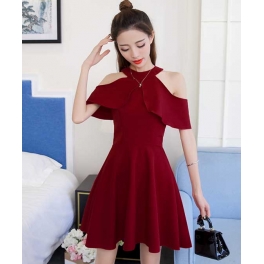 dress wanita import D5154