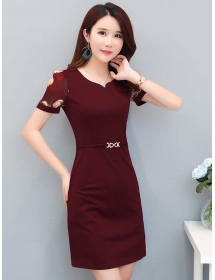 dress wanita import D5168