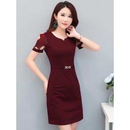 dress wanita import D5168