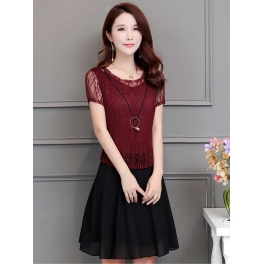 dress wanita import D5178