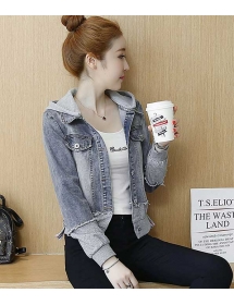 jaket denim T4736