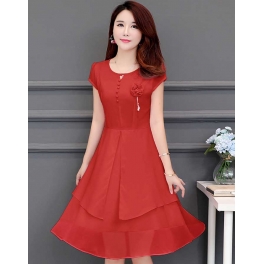 dress chiffon D5194