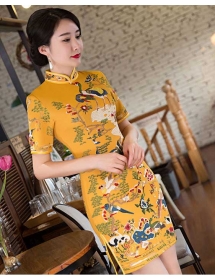 dress cheongsam D5196