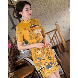 dress cheongsam D5196