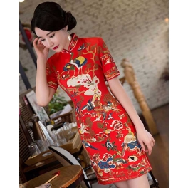 dress cheongsam D5197