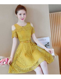 dress brukat korea D5200