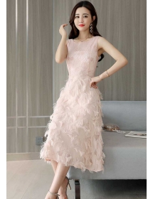 dress pesta korea D5204