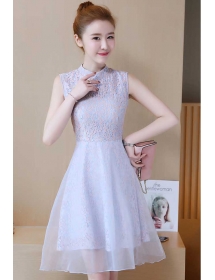 dress cheongsam brukat D5212