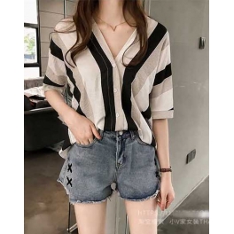 kemeja wanita import T4777