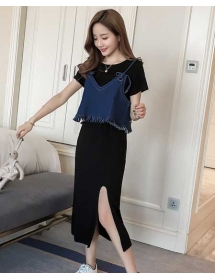 dress wanita import D5234