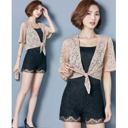 cardigan brukat T4787