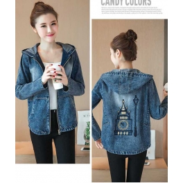 jaket denim T4819