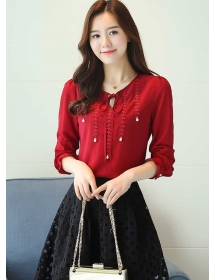 blouse korea T4821