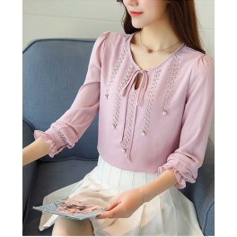 blouse korea T4822