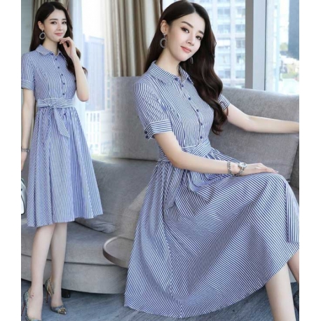 dress wanita import D5285