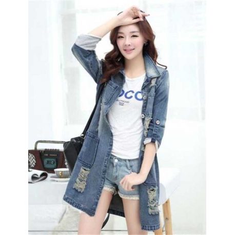 jaket denim import T4833