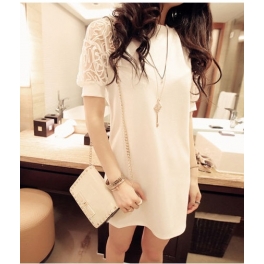 dress wanita korea D874