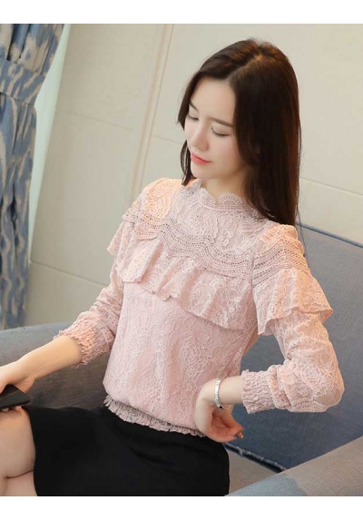 blouse brukat korea T4838