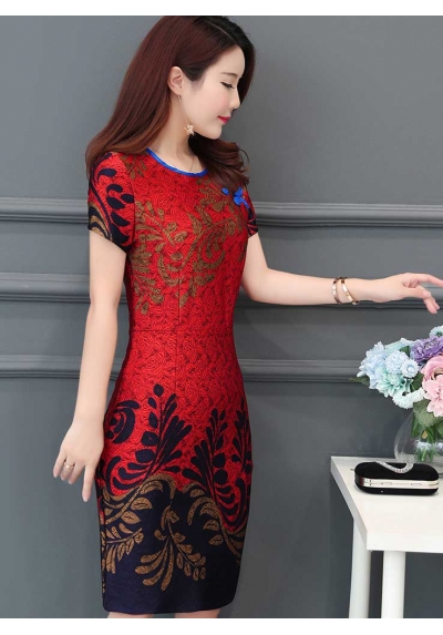 dress wanita import T5298