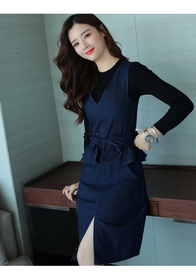 dress wanita import D5304