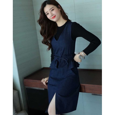 dress wanita import D5304