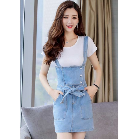 dress overall denim D5305