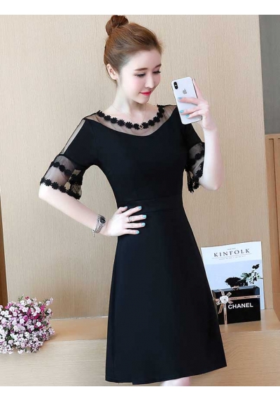 dress wanita import D5306