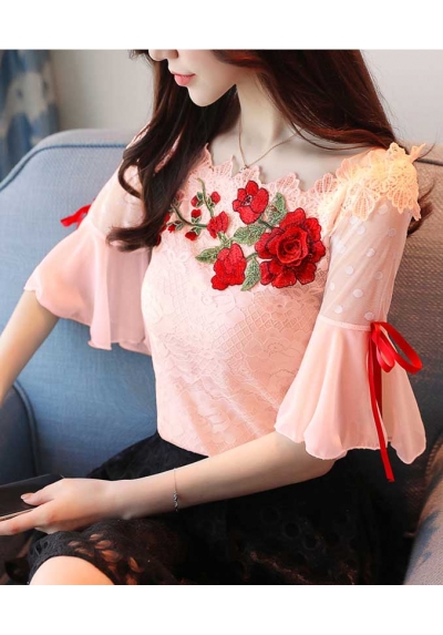 blouse korea T4841