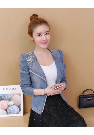 jaket denim import T4844