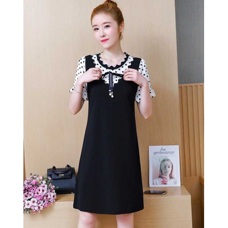 dress wanita import d5317