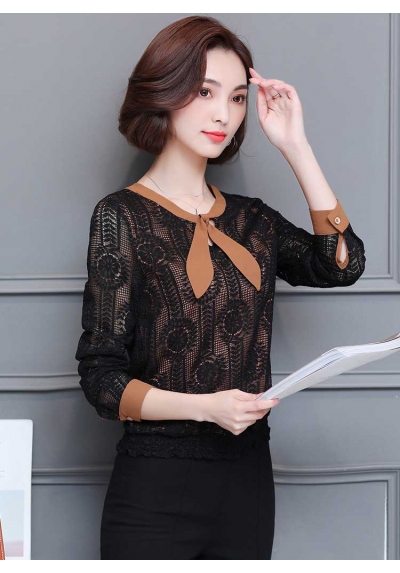 blouse brukat korea T4858