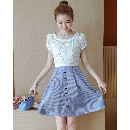 dress wanita import d5319