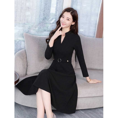 dress wanita import D5326