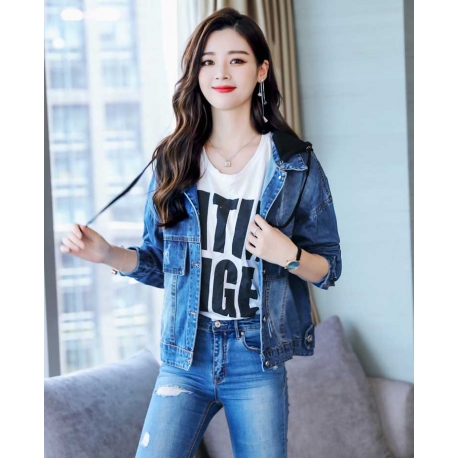 jaket denim T4867