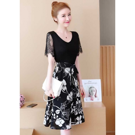 dress wanita import d5339