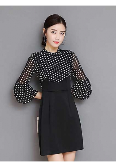 dress wanita import d5340