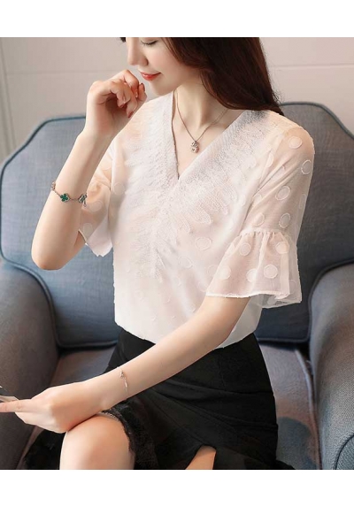 blouse korea T4896