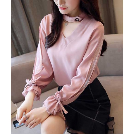 blouse korea T4903