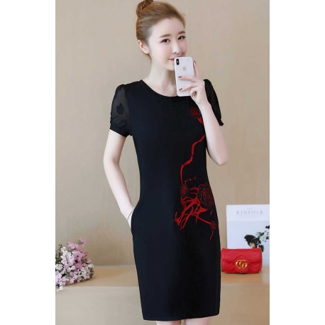 dress wanita import d5365