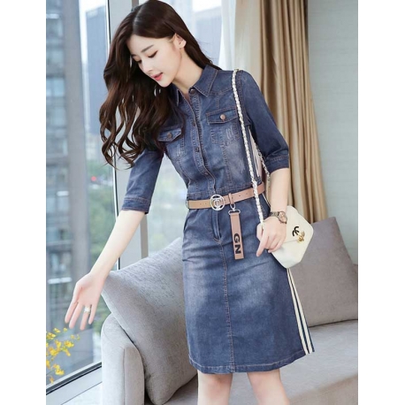 dress denim import D5368